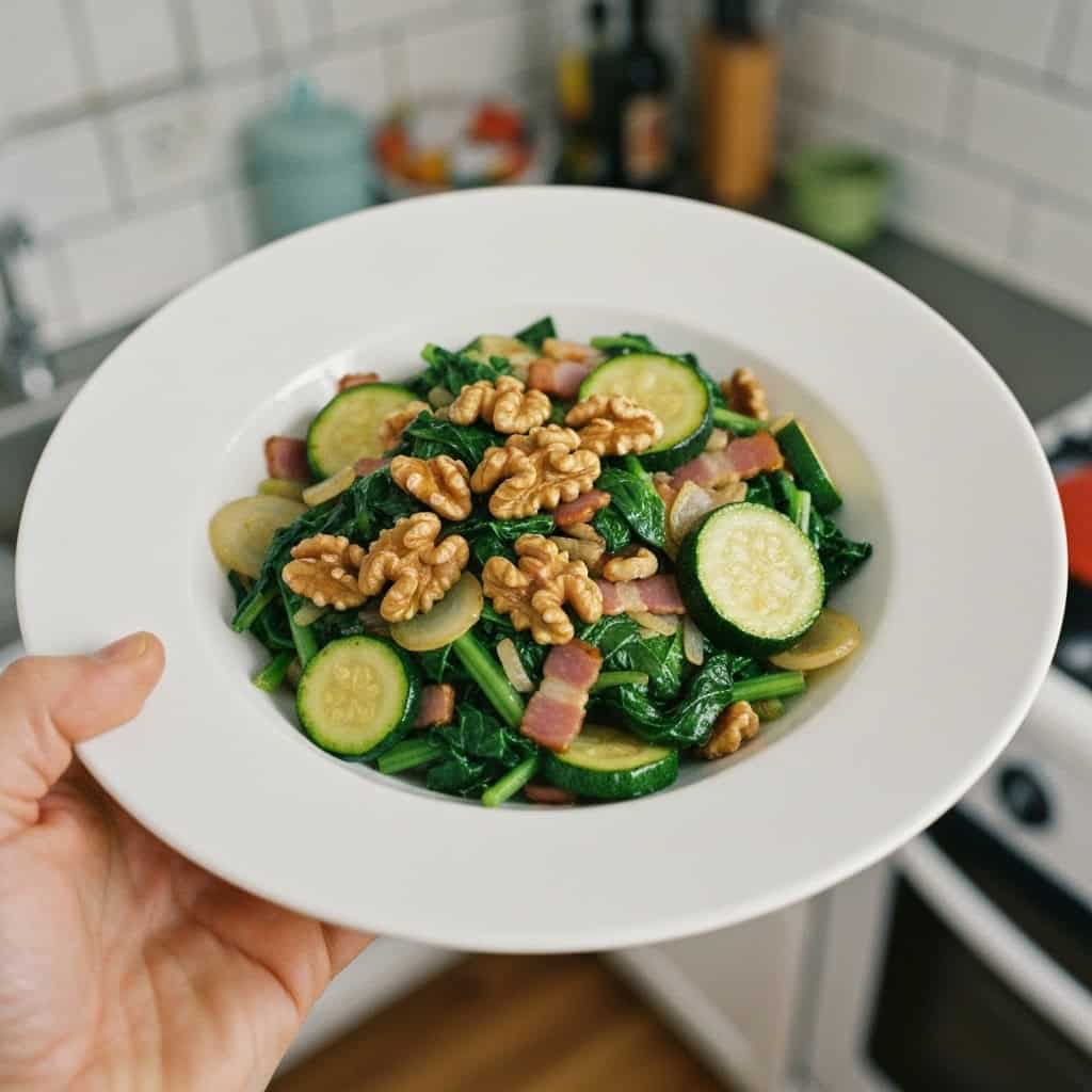 Andijvie uit de wok