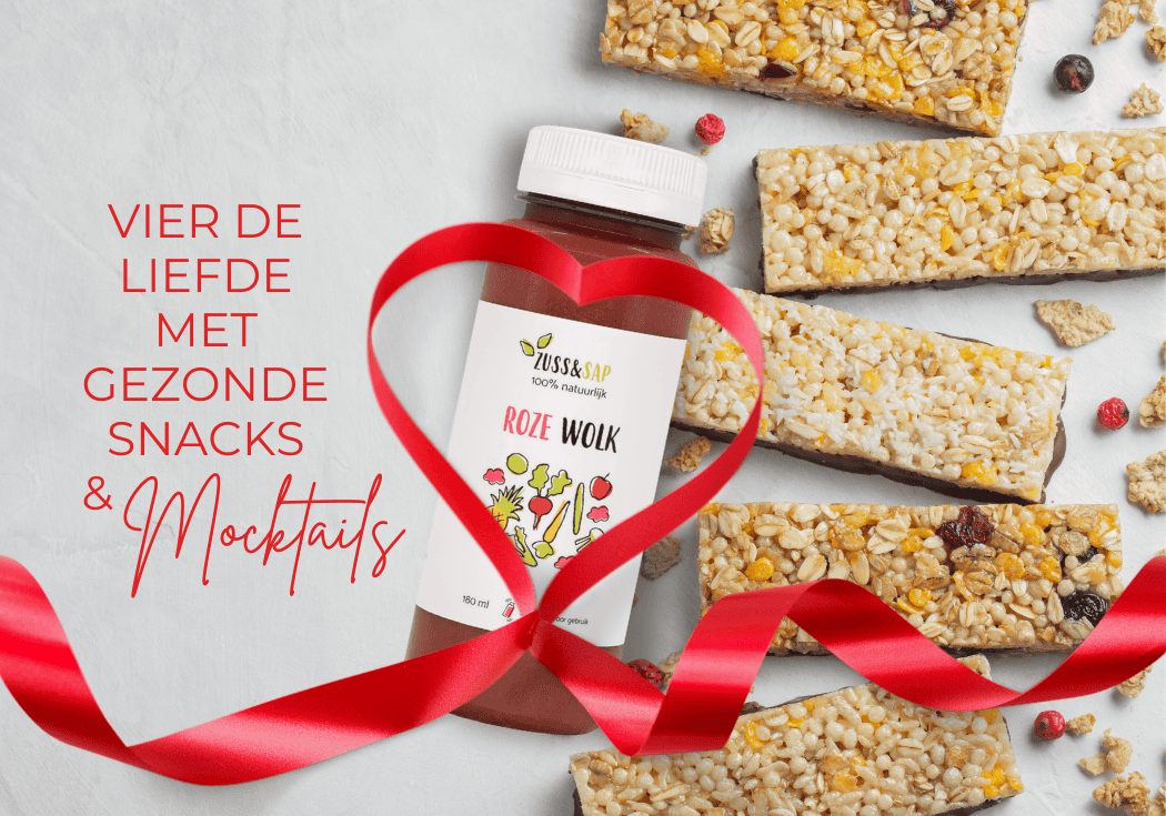 Valentijnsdag: Verrassende mocktails en gezonde snacks