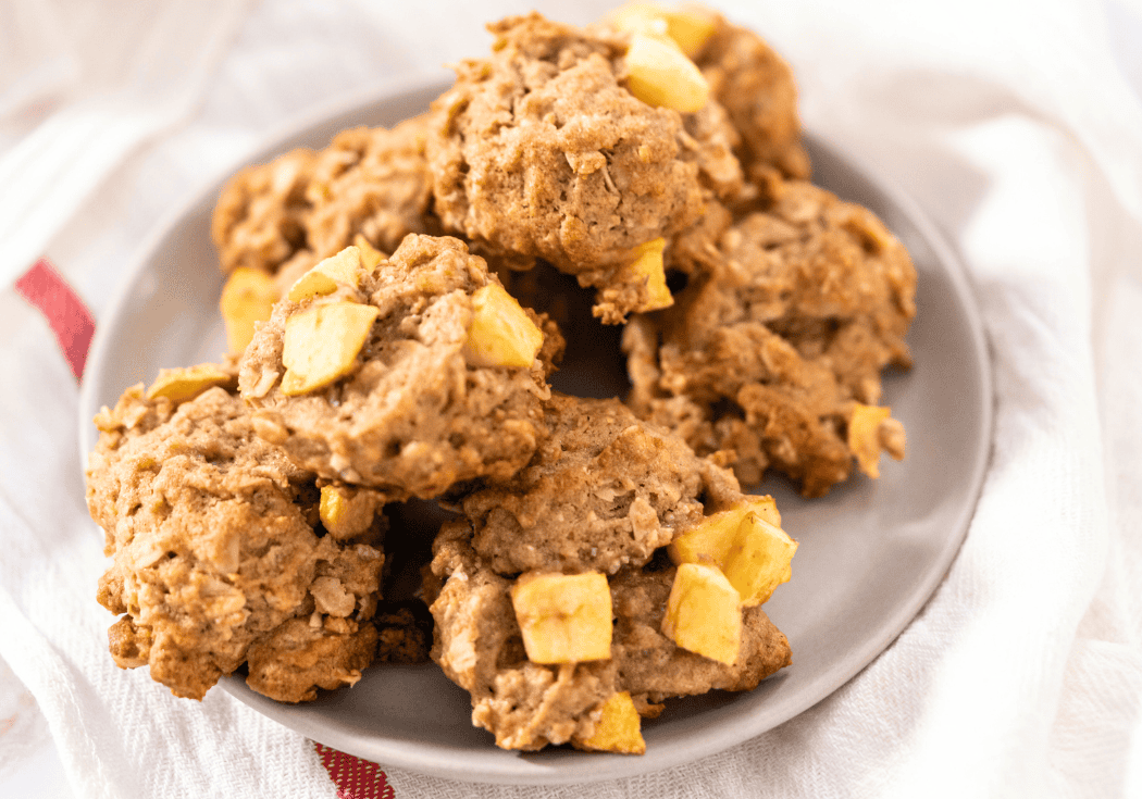 Appel-havermoutkoekjes