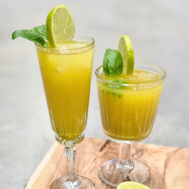 Zuss & Sap Mocktail: Citrus Boost, Bitterzoete Bliksem
