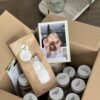 Een pakket met gezonde producten voor bijv een zieke.