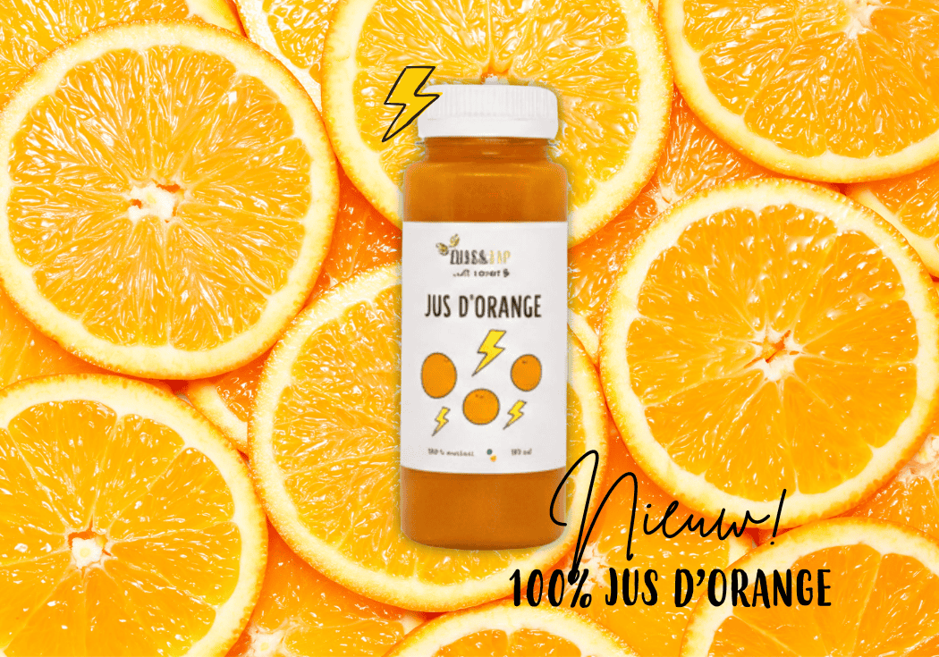 NIEUW: 100% jus d’orange